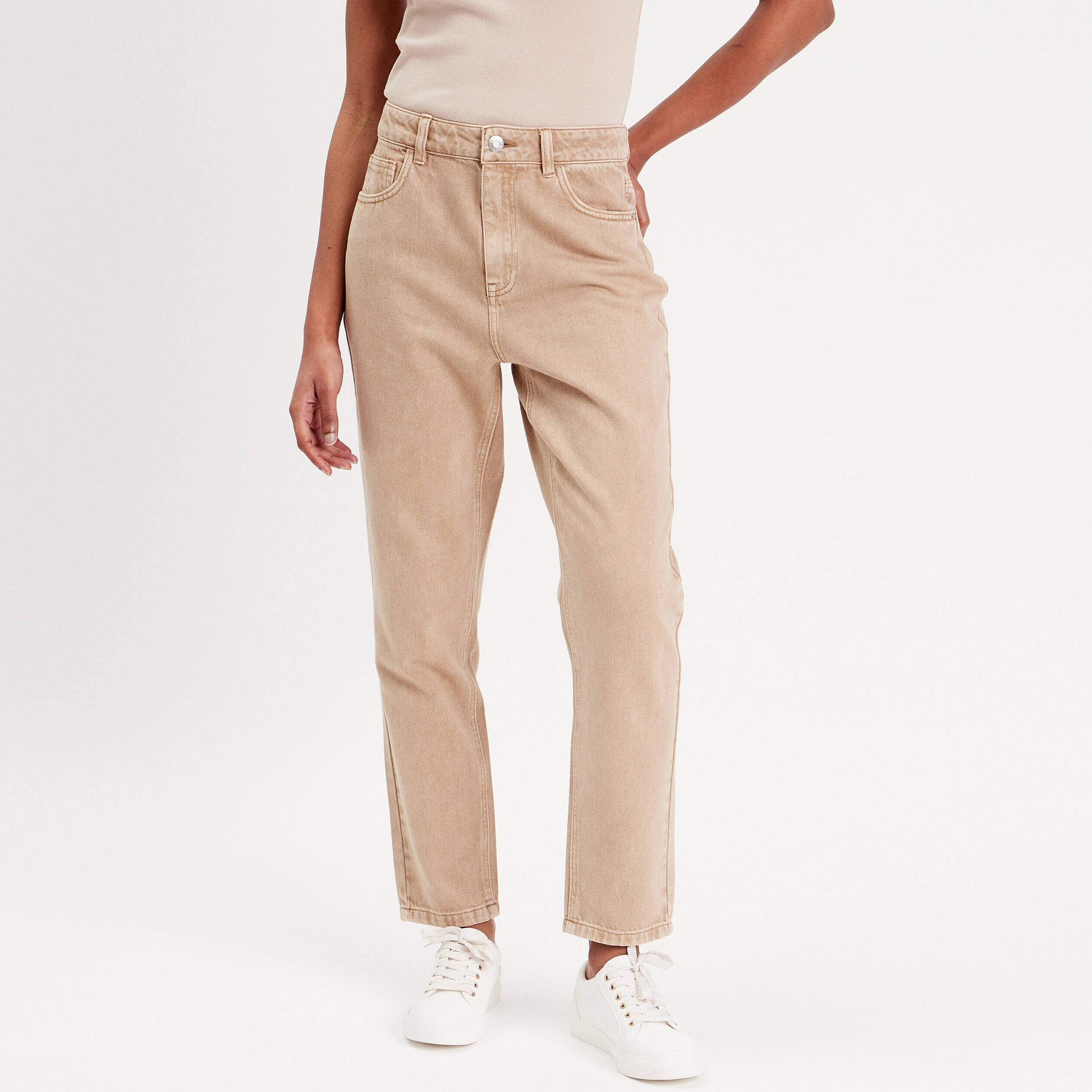 Pantalon taille haute on sale cache cache
