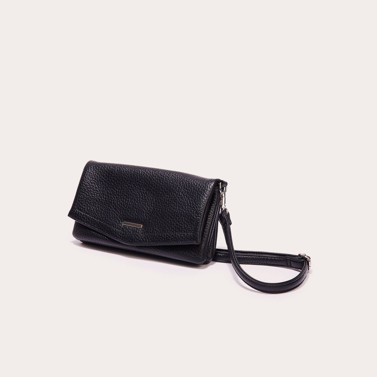 Sac avec rabat noir femme