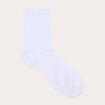 Chaussettes fils m&eacute;tallis&eacute;s couleur argent femme