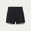 Short taille haute noir femme
