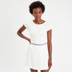 T-shirt manches courtes ecru femme