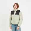 Doudoune vert pastel femme