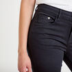Jeans slim 5 poches bleu marine femme