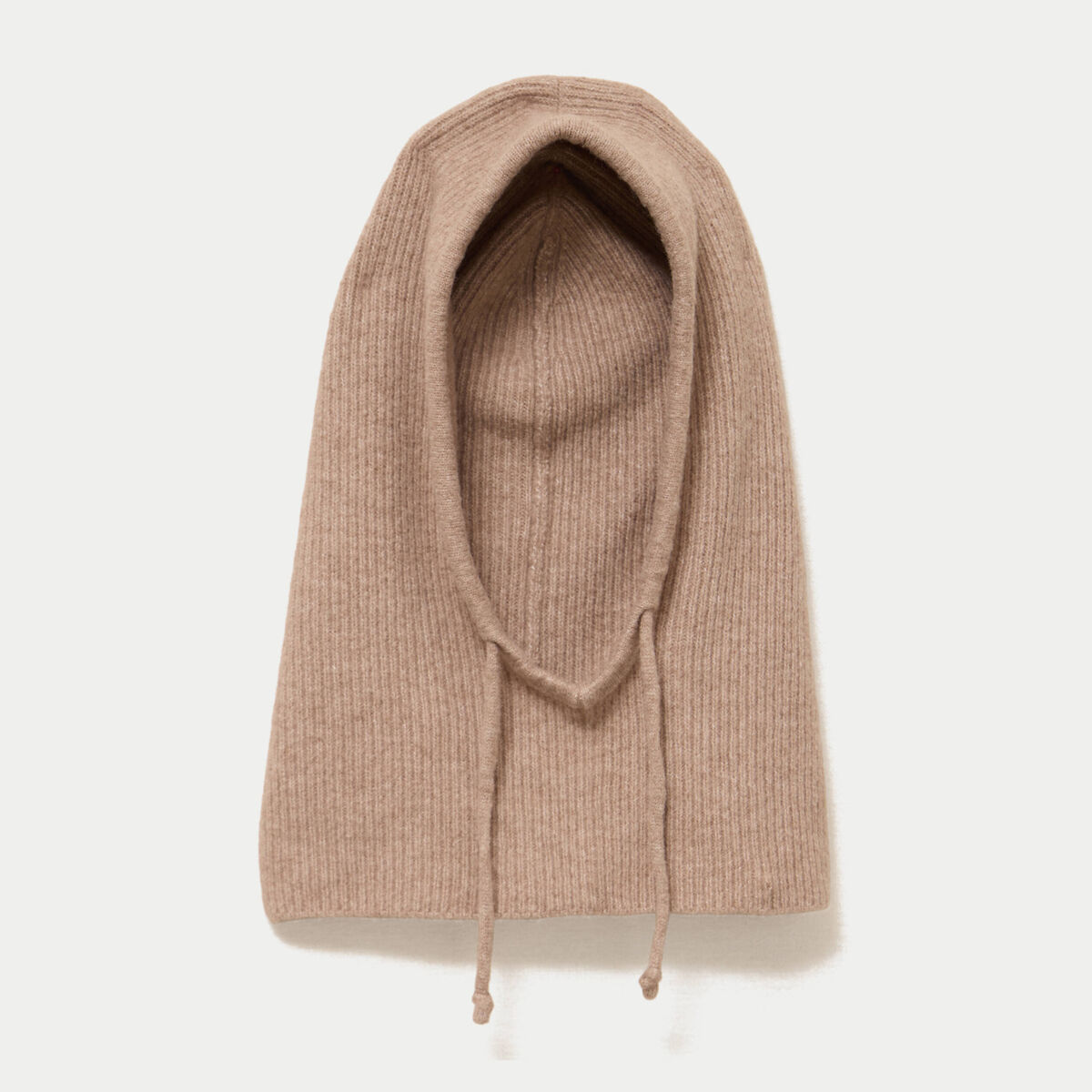 Cagoule beige femme