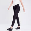 Jeans slim 5 poches denim noir femme