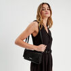 Sac avec rabat noir femme