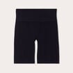 Short cycliste sans couture noir femme