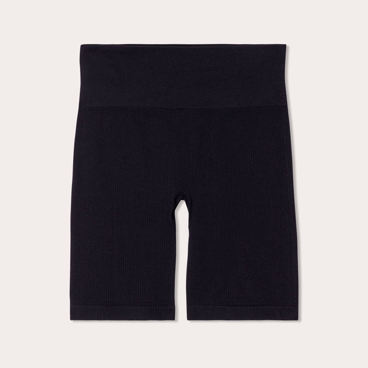 Short cycliste sans couture noir femme