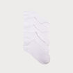 Lot de 5 paires chaussettes unies ecru femme