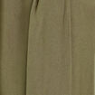 Pantalon large avec pinces vert kaki femme