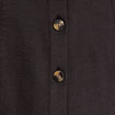 Robe trapèze ceinturée noir femme