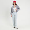 Débardeur cropped bretelles blanc femme