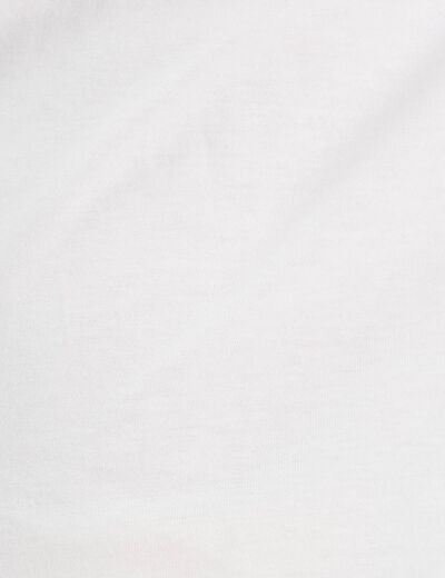 T-shirt oversize 2-en-1 blanc femme