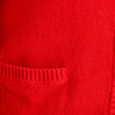 Gilet manches courtes rouge femme
