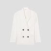 Veste blazer ecru femme