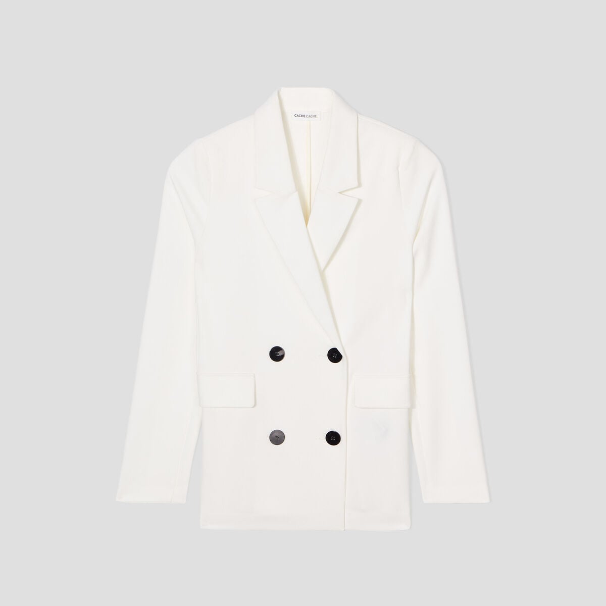 Veste blazer ecru femme