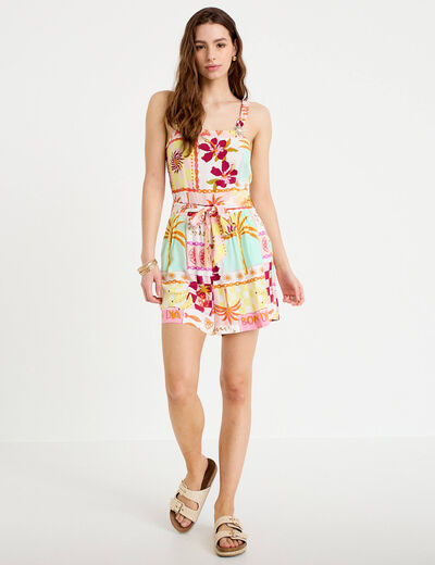 Combinaison blanc femme