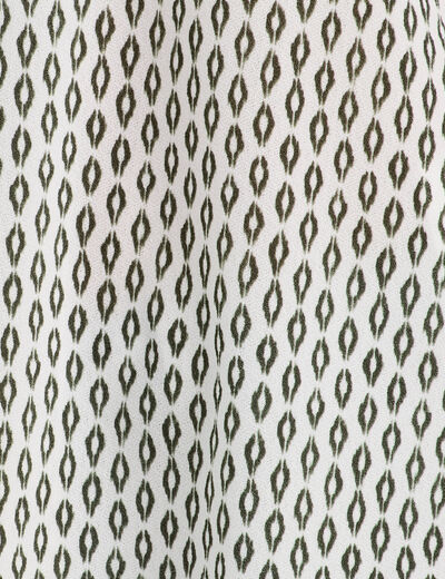 Blouse Fanny - manches courtes noir femme
