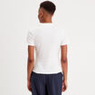 T-shirt manches courtes ecru femme