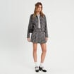 Jupe-short droite noir femme