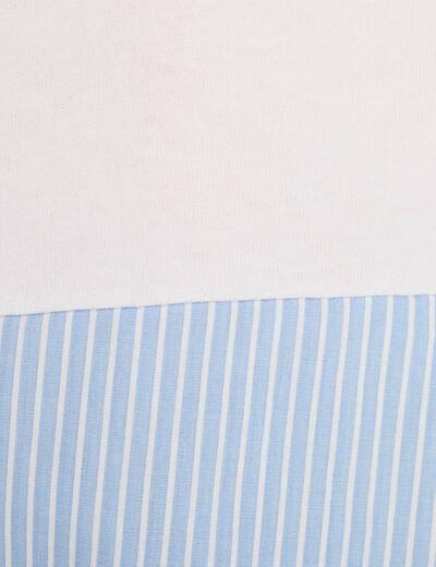 T-shirt oversize ecru femme