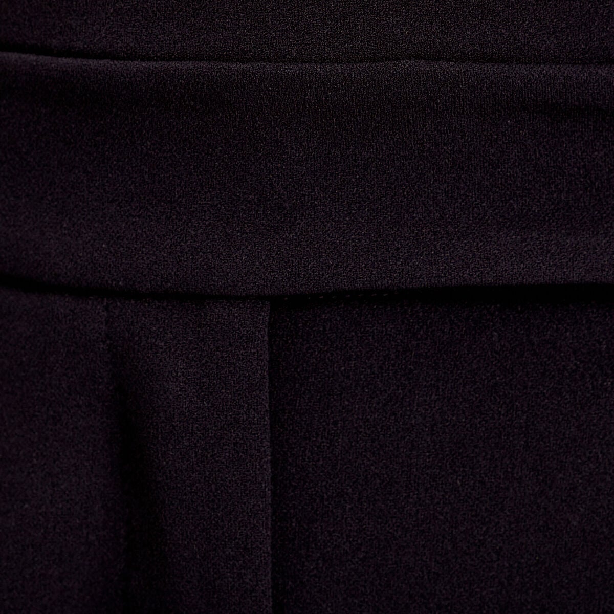 Combinaison pantalon &agrave; pinces noir femme