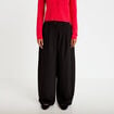 Pantalon bootcut taille standard noir femme