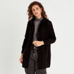 Gilet manches longues noir femme