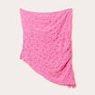 Bandeau ajusté sans manches dentelle rose femme