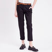 Pantalon chino 7/8ème noir femme