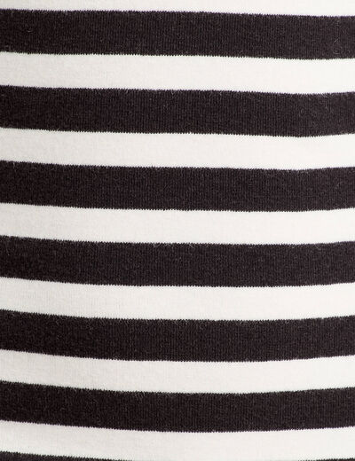 T-shirt manches longues blanc femme