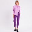 Chemise manches longues violet femme