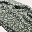 Foulard vert kaki femme