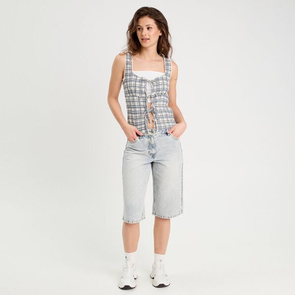debardeur avec noeuds blanc femme Débardeur avec noeuds blanc femme