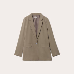veste blazer fluide vert kaki femme Veste blazer fluide vert kaki femme
