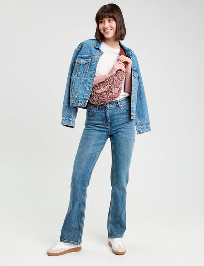 Jeans bootcut denim double stone femme