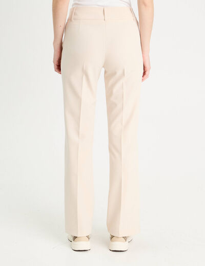 Pantalon flare sable femme
