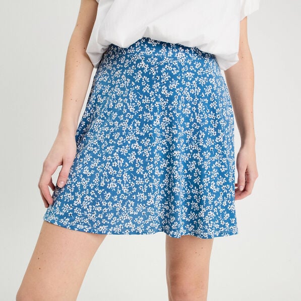 jupe short patineuse bleu clair femme Jupe-short patineuse bleu clair femme