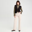 Gilet sans manches polaire noir femme