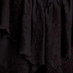 Blouse manches 3/4 dentelle noir femme