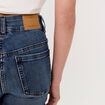 Jean droit regular taille standard denim stone femme