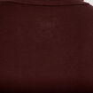 T-shirt uni &agrave; manches longues marron fonc&eacute; femme