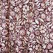 Robe longue &eacute;vas&eacute;e col v manches courtes marron femme