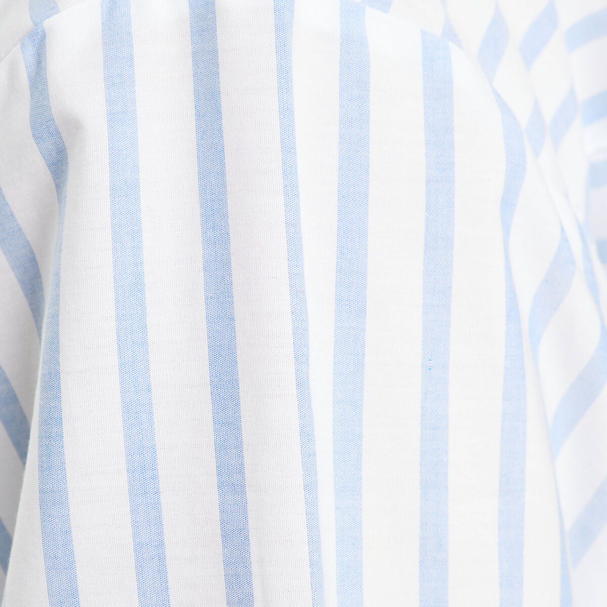 Blouse manches 3/4 bleu femme