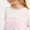 Pull manches longues rose fushia femme