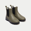 Bottes vert kaki femme