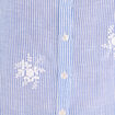 Blouse col tunisien blanc femme