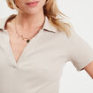 T-shirt manches courtes blanc femme