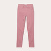 Jeans slim 5 poches vieux rose femme