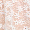 Blouse dentelle nouée blanc femme